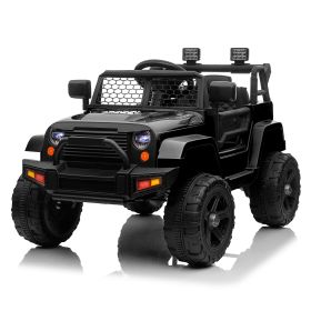 Dual Drive 12V 4.5A.h with 2.4G Remote Control Jeep Black