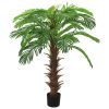 Artificial Cycas Palm with Pot 55.1" Green