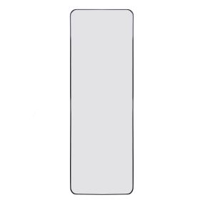 Full-Length Mirror 65"x22", Round Corner Aluminum Alloy Frame Floor Full Body Large Mirror, Stand or Leaning Against Wall for Living Room or Bedroom