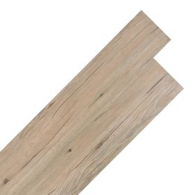 Self-adhesive PVC Flooring Planks 54 ftÂ² 0.08" Oak Brown