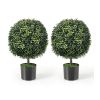 Indoor & Outdoor Decor Natural Look Artificial Ball Tree