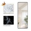 Full-Length Mirror 65"x22", Round Corner Aluminum Alloy Frame Floor Full Body Large Mirror, Stand or Leaning Against Wall for Living Room or Bedroom