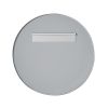 30inc Round mirror with matte black border